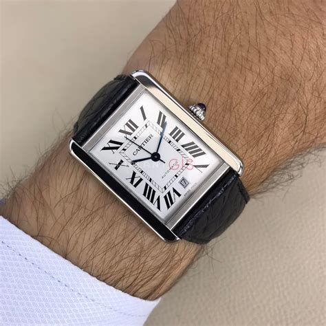 cartier tank solo xl automatic review|cartier tank solo watch review.